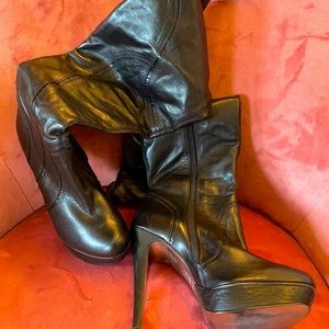 Aldo thigh high platform boots!